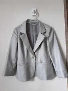 スウィングル 軽量 レディースジャケット グレー