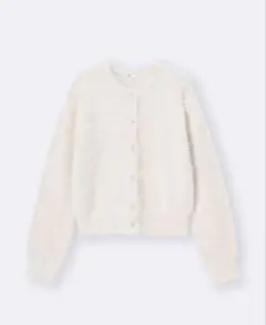 シャイニークルーネックカーディガンZ