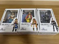 FINAL FANTASY X-2 プレイアーツ No.1〜3 セット