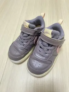 NIKE キッズスニーカー ピンクブラウン