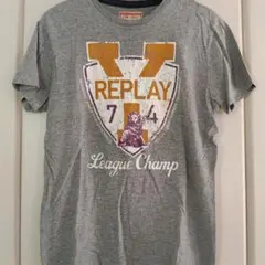 Replay リプレイ グレー Tシャツ Sのサムネイル