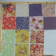 A035和柄生地20×40センチ14枚
