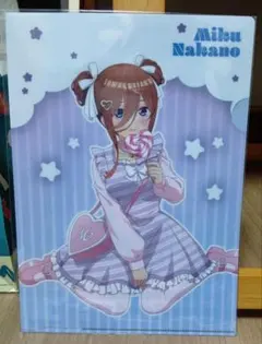 五等分の花嫁∽　クリアファイル　Marchen sisters ver. 三玖