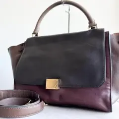 【美品】セリーヌ・トラペーズ・白/黒/パイソン 楽天市場】セリーヌ CELINE トラペーズ（バッグ・小物・ブランド雑貨