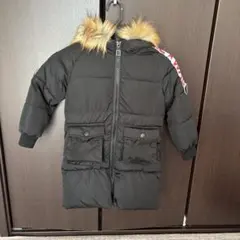 IRIE WASH 黒 ダウンコート ファー付き