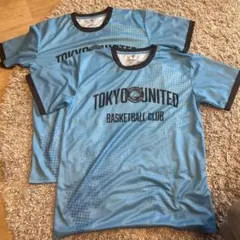 TUBC 東京ユナイテッドバスケットボール　Ｔシャツ 2枚セットユニフォーム