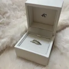 4℃ エターナルシルバー リング 【箱付き】
