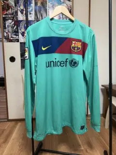 正規品ナイキ　FCバルセロナ2010/2011長袖シャツ L