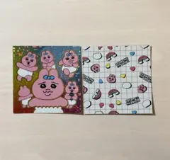 おぱんちゅうさぎ ステッカー シール 2枚セット