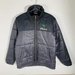 ATHLETA アスレタ 中綿ダウン アウター ジップアップ ブルゾン ブラック