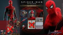 HOT TOYS スパイダーマンアップグレードスーツバトル版のサムネイル