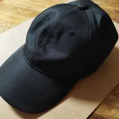 シンプル キャップ ブラック 無地