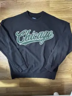 Chicago ロゴ スウェット ブラック