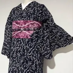 有松鳴海絞り浴衣 ピンクの花 手蜘蛛絞り 76 - メルカリ