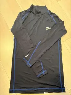 Fila ハイネック長袖トップス Mサイズ 黒/青　レディース