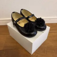 POMPKINS 黒 フォーマルシューズ 17.0