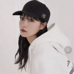 ANDGEEBEE 村瀬紗英　キャップ　帽子　黒