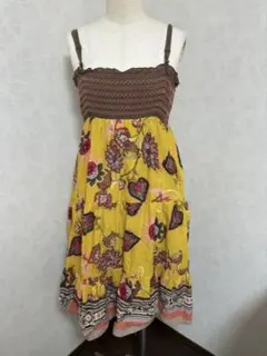 ノースリーブワンピース ひざ丈ワンピース