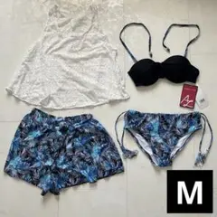 【新品未使用】Angel Lunaビキニ水着4点セット　Mサイズ