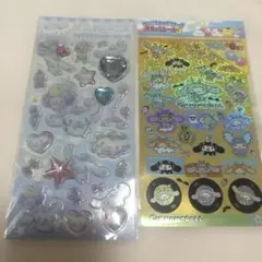 シナモロール キラキララインストーンシール 2枚セット