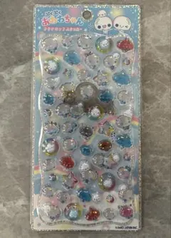 ぷくぷくあわわちゃん　プチドロップステッカー