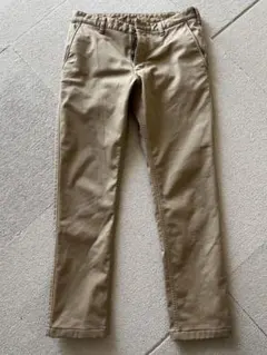 ユニクロ　暖パンツ　ベージュ