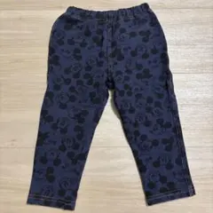 【美品】東京ディズニーリゾート　ミッキーマウス柄パンツ 80cm