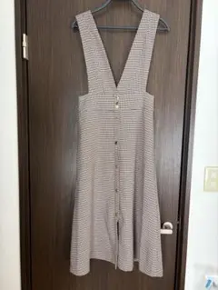 ZARA ザラ ワンピース ジャンパースカート ジャンスカ