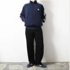 adidas トラックジャケット ネイビー L ファイヤーバード IR9893