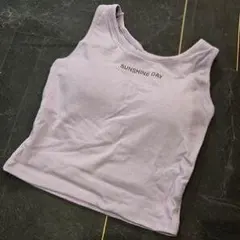 SUNSHINE DAY タンクトップ 薄紫