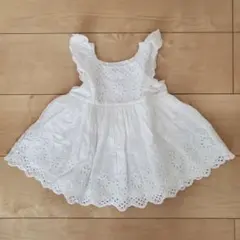 【baby GAP】フリルワンピース(パンツ付き)　70cm