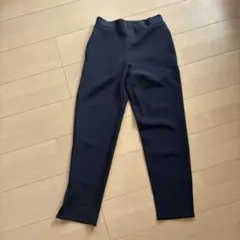 ネイビー M ウエストゴム パンツ