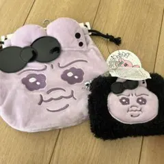 しまむらおぱんちゅうさぎデビル巾着ポーチセット