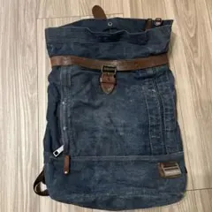 【美品】REPLAY ジーンズ　リュックのサムネイル