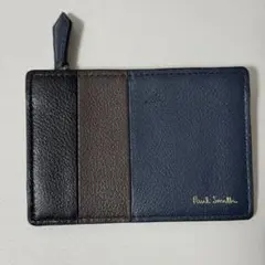 Paul Smith レザー パスケース IDウィンドウ付き
