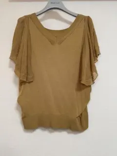 ★専用★【DIRECTOIRE】半袖薄手ニットのサムネイル
