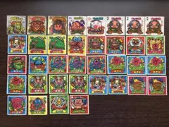 ビックリマンシール 36枚セット ヘッド1枚/天使2枚/お守り5枚/悪魔28枚