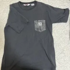 BEN DAVIS 半袖 ポケットTシャツ チャコールグレー M
