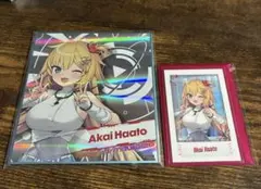 ホロライブ　EXPO 赤井はあと 色紙　チェキ風カード