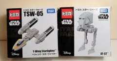 トミカ スター・ウォーズ Y-Wing AT-ST 2機セット新品のサムネイル