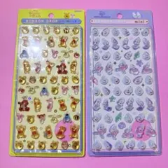 【正規品】ボンボンドロップシール プーさん＆ヤングオイスター