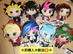 遊☆戯☆王シリーズ　みにコレ ぬいぐるみマスコット1・2 8種セット