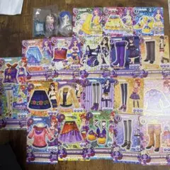 アイカツ カード まとめ売り ミニフィギュア付き