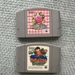 Nintendo 64 ソフト星のカービィ64 & ディディーコングレーシング