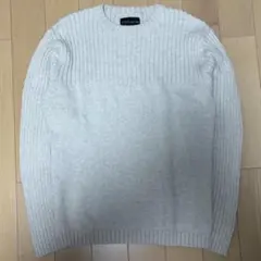 croft&barrow コットンニット アイボリー L