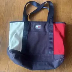 Tommy Hilfiger トートバッグ ネイビー/ホワイト/レッド