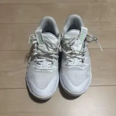 ASICS バスケットボールシューズ ホワイト/グリーン