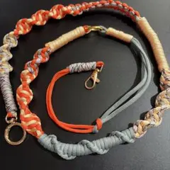 パラコード スマホショルダーストラップ ハンドメイド