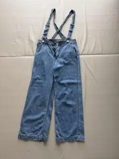 Gap サスペンダー付き デニムパンツ 26 REGULAR