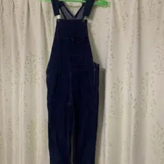 GUデニムサロペット ダークブルー